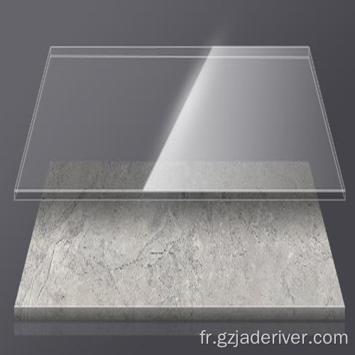 Carrelage de sol en porcelaine polie anti-dérapante pour intérieur en marbre
